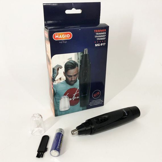 Тример для стрижки носа MAGIO MG-917, Тример для носа волосся бритва гоління і вух RH-33 | Зображення 4