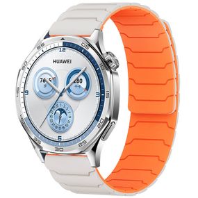 Ремешок Dual-color Magnetic для Smart Watch 22mm Starlight / Orange
