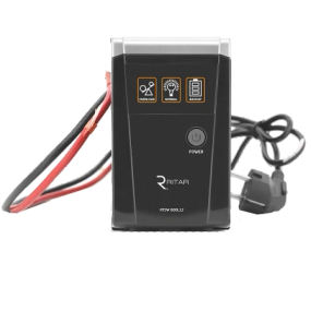 Ritar RTSW-600 LED 600ВA 12В з правильною синусоїдою Джерело безперебійного живлення під акумулятор - ДБЖ