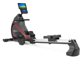 Гребний тренажер Hop-Sport HS-095R Spike сірий