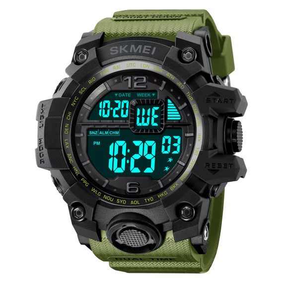 Skmei 2245AG Army Green | Зображення 1