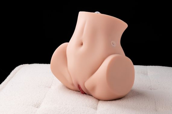 Мастурбатор вагіна та попа “Juicy Hot”, з вібрацією та посмоктуванням Sex Aura | Зображення 3