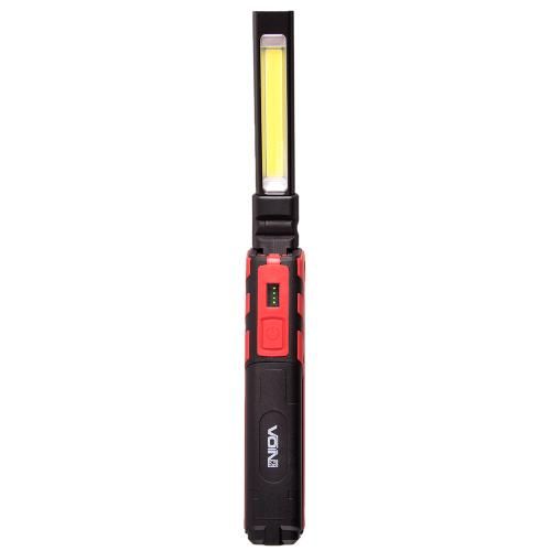 Переносна лампа "VOIN" VL-107, 5W-COB+3W XPE/АКБ 2000mAh/магніт/інд. заряда | Зображення 5
