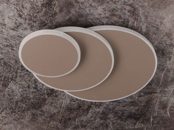 Сучасний креативний світильник стельовий LED для кухні ванної офісу 25471 Коричневий 7х25х40 см. | Зображення 2