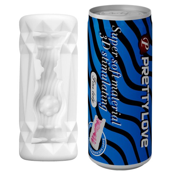 Мастурбатор - Pretty Love Pop-Top Can Masturbator Blue Sex Aura