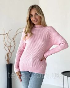 Свитер цвет розовый размеры S, M, L FI_009277