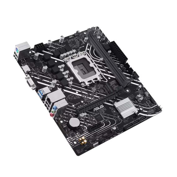 Материнcкая плата ASUS PRIME H610M-K s1700 H610 2xDDR5 M.2 HDMI D-Sub mATX 90MB1GA0-M0EAY0 | Зображення 4