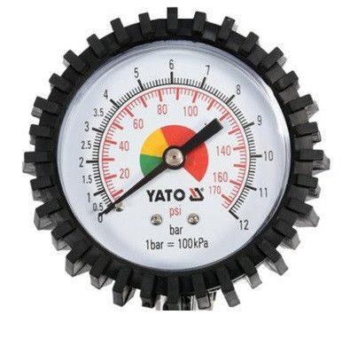 Манометр до пістолету для накачування шин YT-2370 ZY237002