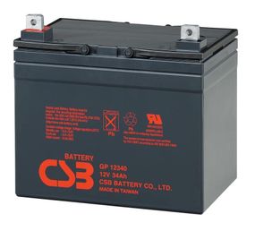 Аккумуляторная батарея CSB GP12340.12V 34A h (195х130х155мм)