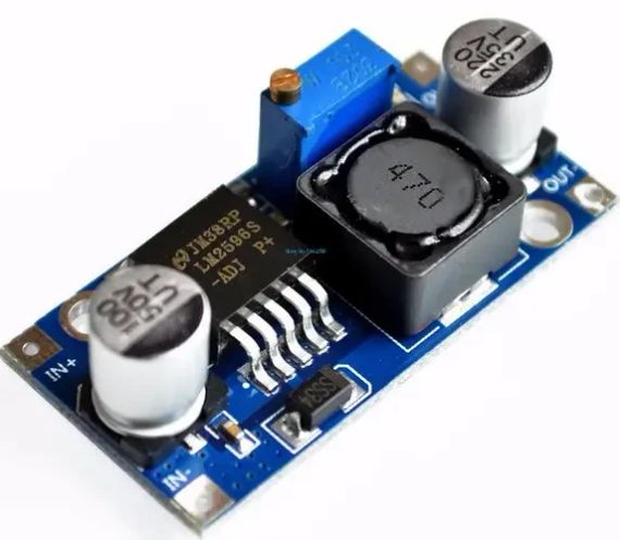 Модуль LM2596S DC-DC понижуючий регульований перетворювач 3,2 ~ 40V / 1.25 ~ 35V, 3A