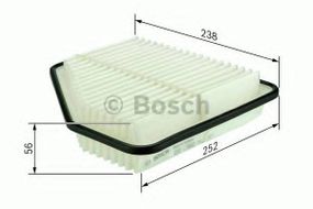 Фільтр повітряний RAV4 (вир-во Bosch) BOSCH F026400188 на TOYOTA RAV 4 III (ACA3_, ACE_, ALA3_, GSA3_, ZSA3_)