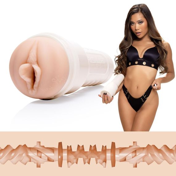 Мастурбатор Fleshlight Girls: Vina Sky - Exotica, со слепка вагины, очень нежный Sex Aura | Зображення 1