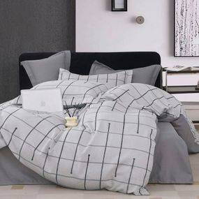 Постільна білизна євро з фланелі Mallory Home Print 8 21957 200х230 см