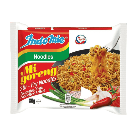 Лапша Indomie Ми Горенг жареная лапша 80г 089686170733