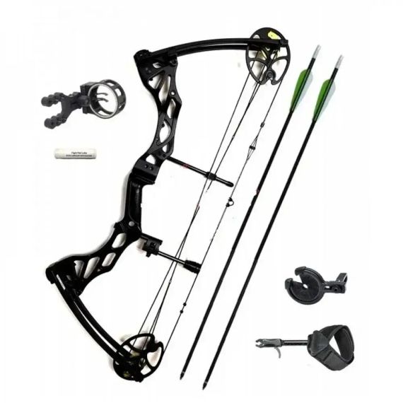 Блочный лук Man Kung NCB75 Блочный лук для охоты Лук для начинающих Лук для стрельбы Блочный лук для стрельбы | Зображення 2