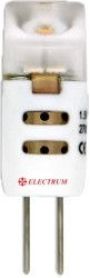 LED лампа Electrum G4 1.5W(80lm) 4000K 12V AC/DC AP | Зображення 1