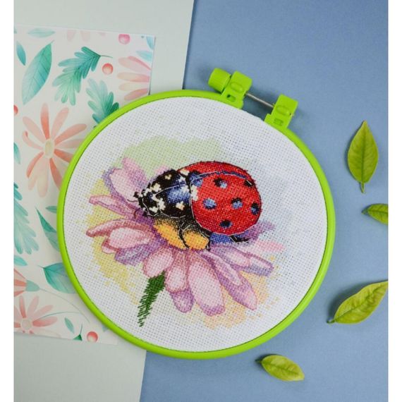 Набор для вышивки крестиком "Солнечный Бедрик" AHM-078, 17х17 см