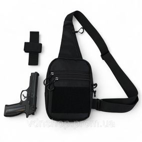 Сумка пояс плече чоловіча тактична, Сумка чоловіча тактика Тактична на груди MH-78