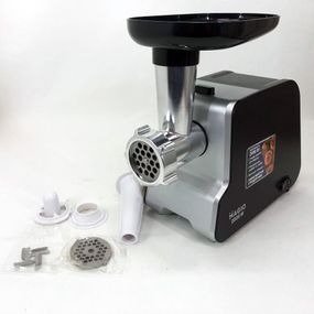 Мясорубка овощерезка соковыжималка, Мясорубка из нержавеющей стали с насадками компактная MP-77