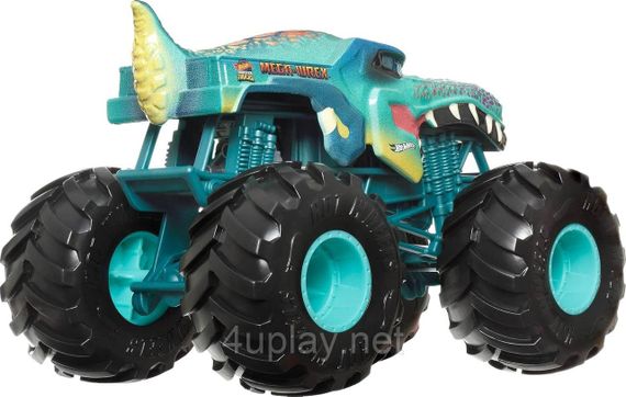 Монстр-трак Хот Вилс Мега-Рекс 1:24 Оригинал Hot Wheels Monster Truck Mega-Wrex | Зображення 4