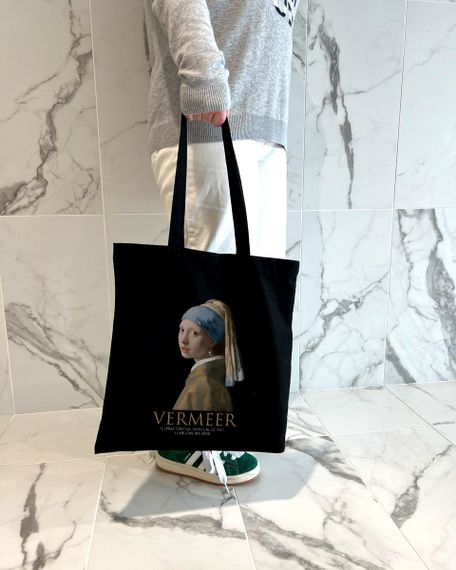 Екошопер Букопт BK4074 VERMEER "Дівчина з перловою сережкою" чорний | Зображення 3