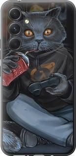 Чохол на Samsung Galaxy A54 A546E gamer cat із силікону FCh_033314
