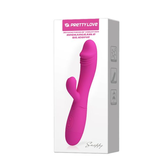 Вібратор - Pretty Love Snappy Vibrator Pink Sex Aura | Зображення 9