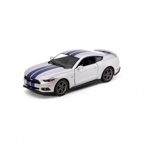 Детская модель машинки Ford Mustang GT (2015) Kinsmart KT5386FW, 1:38 Silver