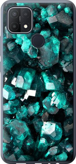 Чехол на Oppo A15 Кристаллы 2 "3674u-2119-17620"