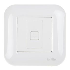 Розетка TB-1TF White