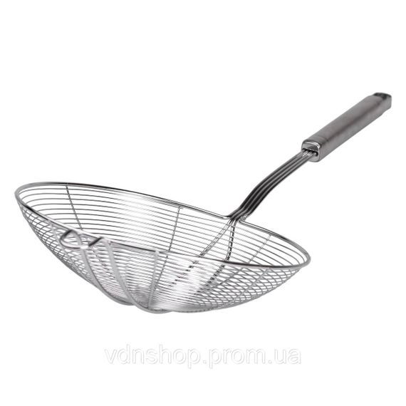 Шумовка из нержавеющей стали с ручкой Ø 14 см для фритюра HP-19-16-14CM | Зображення 1