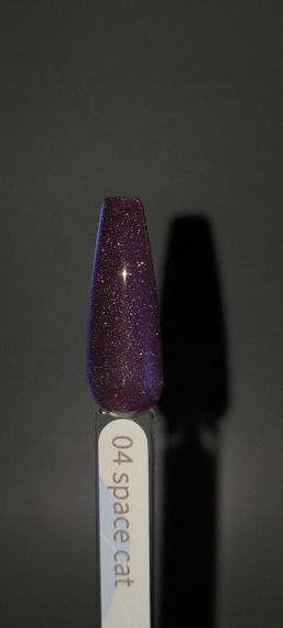 Світловідбивний гель-лак Gelix Space Cat №4 (з ефектом котячого ока) 8мл | Зображення 3