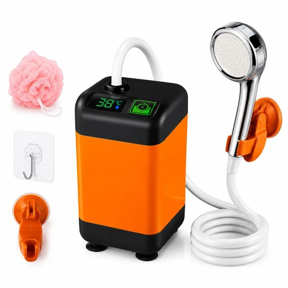 Душ Портативный Outdoor Shower 1402 ∙ Портативний похідний душ з акумулятором 7800 mAh | Зображення 3