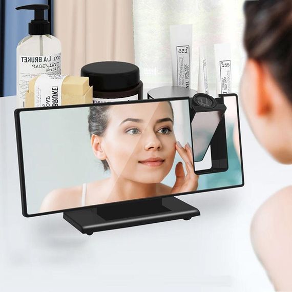 Годинник настільний з проекцією часу, DS-3618LP, від USB / Дзеркальний годинник з будильником / Електронний годинник з LED | Зображення 6