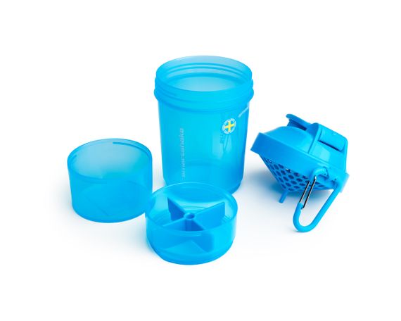 Шейкер спортивний SmartShake Original2GO 600ml Neon Blue (Original) | Зображення 2