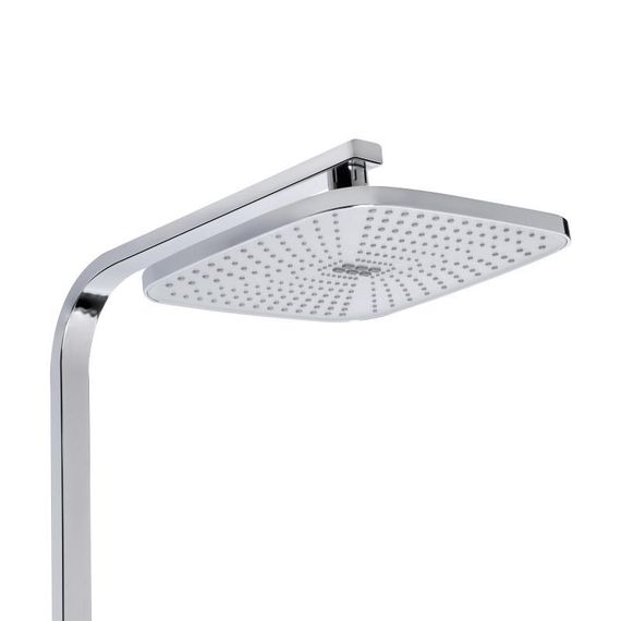 Душова система універсальна Lidz Dozorca 1030 на три споживача (з виливом) (k35) LDDOZ1030CRM45407 Chrome | Зображення 4