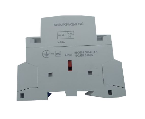 Контактор модульний КМ-2-20-40 20А 230AC 4NO 4р 2мод. Ny95503867 | Зображення 2