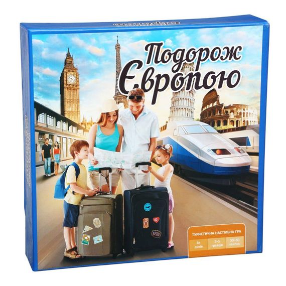 Настольная игра Путешествие Европой