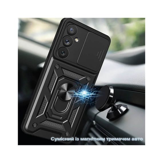 Чохол до мобільного телефона BeCover Military Samsung Galaxy A17 5G SM-A17 Black (713901) | Зображення 1