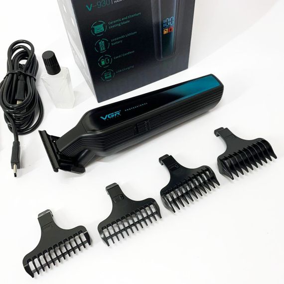 Электрическая машинка триммер для волос и бороды, Машинка для стрижки волос хороша KG-62 | Зображення 6