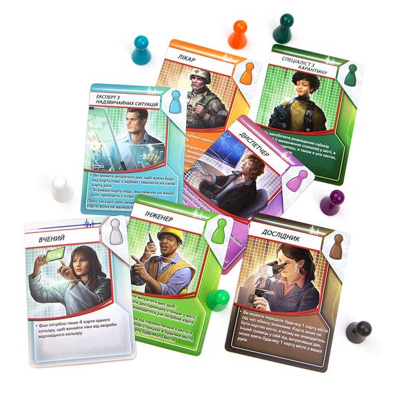 Настольная игра Пандемия (Pandemic) укр. | Зображення 2