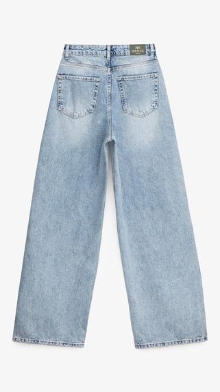 Джинси Baggy жіночі GENUA G01107-0022 46 Блакитний shop (2000999532801) | Зображення 3
