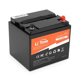 Акумуляторна батарея Li-TIME LiFePO4 12,8V 50Ah 640Wh(100/100A), заряд 14,4В/10А, (198 x 166 x 170мм), 5,24kg, Q1