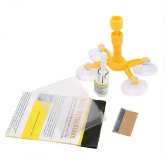 Набор для ремонта ветрового стекла Versachem Windshield Repair Kit комплект для лобового стекла авто | Зображення 4