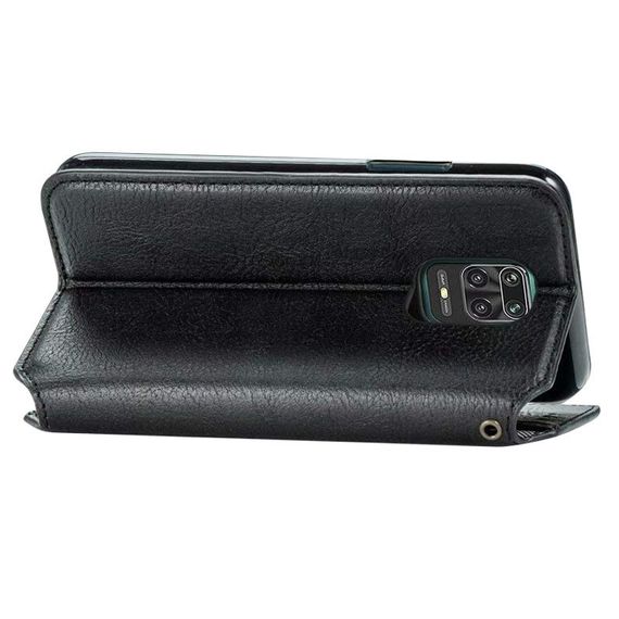 Шкіряний чохол книжка GETMAN Cubic (PU) для Xiaomi Redmi Note 9s / Note 9 Pro / Note 9 Pro Max | Зображення 1