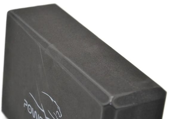 Блоки для йоги PowerPlay 4006 Yoga Brick EVA 2 шт Чорні (PP_4006_Black_2in) | Зображення 1