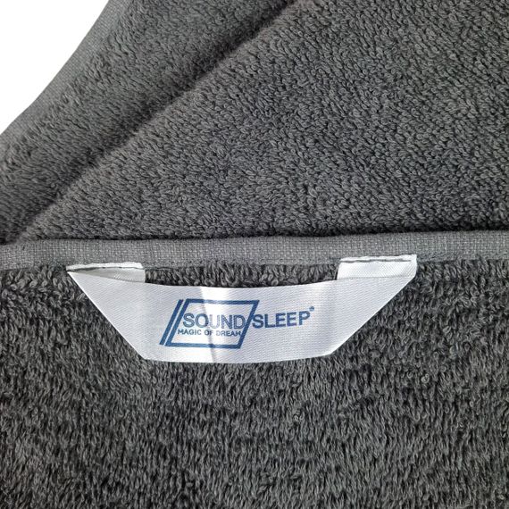 Рушник SoundSleep Inspire махровий 50х90 см 500г темно-сірий (2800004645409) | Зображення 4