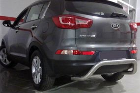 Задня дуга AK007 (нерж.) для Kia Sportage 2010-2015 рр