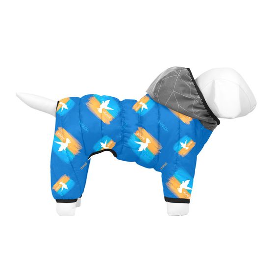 Комбінезон для собак WAUDOG Clothes малюнок "Прапор", M35, В 59-62 см, С 37-40 см | Зображення 3