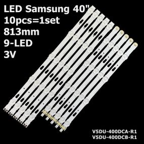 LED підсвітка Samsung TV 40" 813mm 3V V5DU-400DCA-R1 V5DU-400DCB-R1 S_5U75_40_FL_L04 LM41-00117C 10шт.
